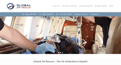 Desktop Screenshot of globalairrescue.com